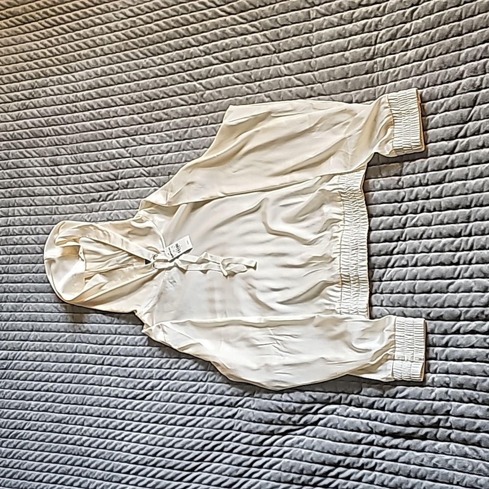 Satin hoodie